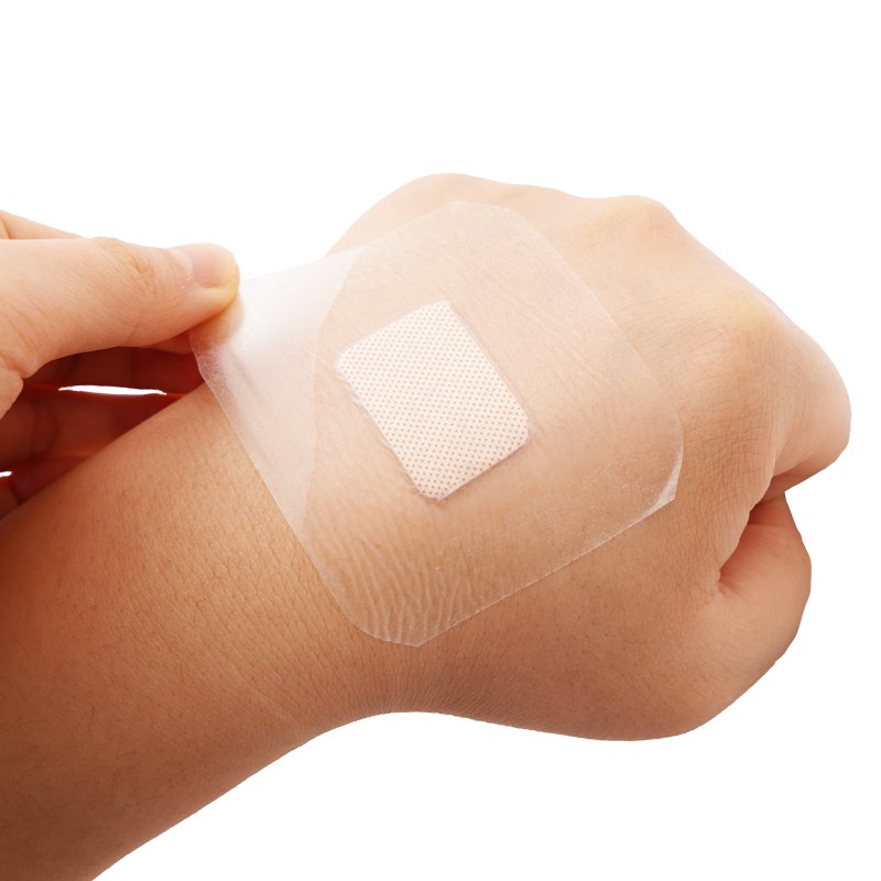 High Quality Medical Waterproof iv wound dressing adhesive island dressing i.v. cannula dressing for tattoo