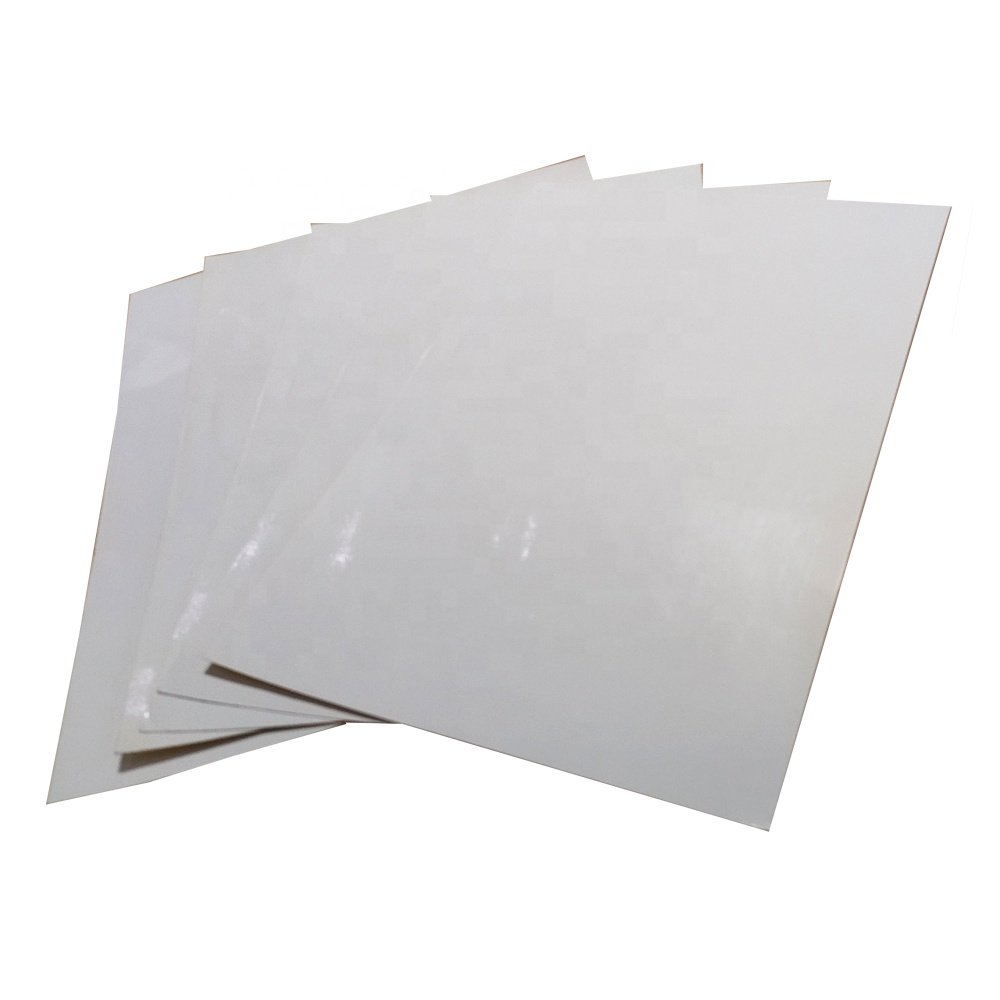 Custom A4 Eggshell Paper Self Adhesive Sticker Gloss Vinyl Paper Sticker