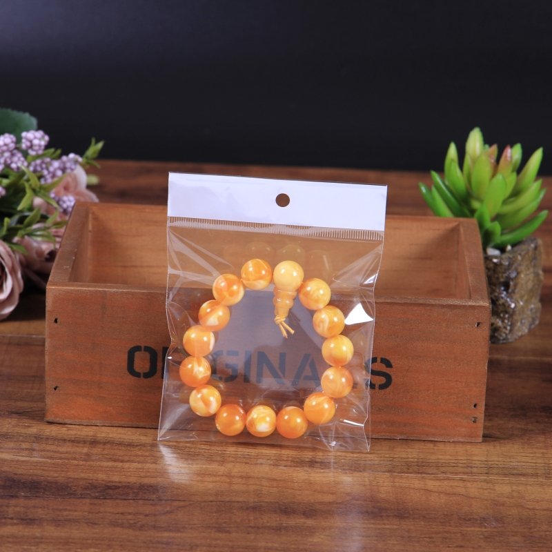 Factory Wholesale customization Plastic Waterproof Jewelry Packaging Self Adhesive Cellophane Opp Bag For Packing