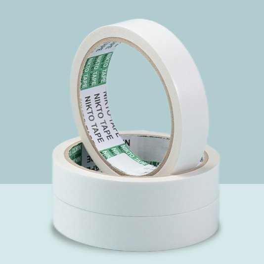 Oily tissue paper double sided adhesive office supplies double sided high adhesive cotton paper tape