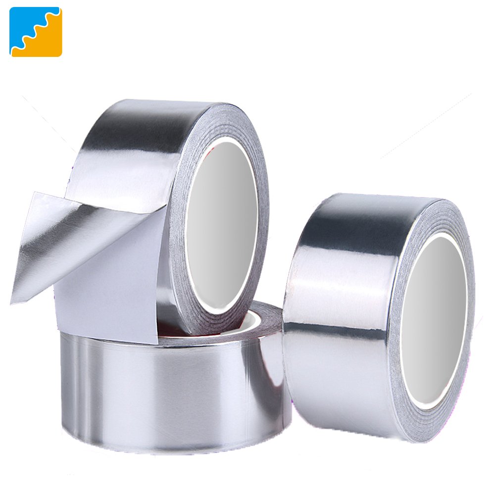 Factory Waterproof Hot melt fireproof insulation cable hvac 4 foot adhesive foil aluminum tape suppliers