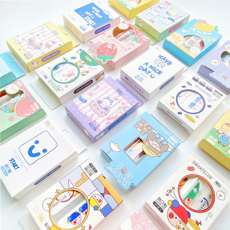 Custom pattern cute cartoon dressing bandage waterproof band-aid adhesive wound plaster for kids