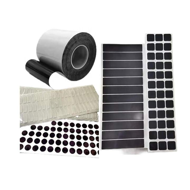 Traceless Magic Stickers Clear Double Sided Sticky Pad Round Sticker Square Silicone Gel Adhesive Sheets