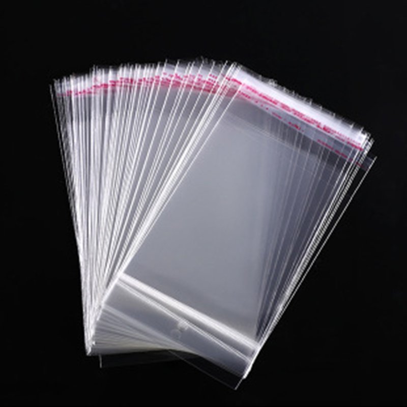 High Quality Multi Sizes Clear Resealable BOPP/Poly Bags Transparent Opp Bag Packing Plastic Bags Self Adhesive Seal