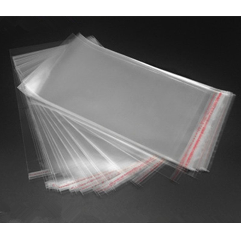 High Quality Multi Sizes Clear Resealable BOPP/Poly Bags Transparent Opp Bag Packing Plastic Bags Self Adhesive Seal