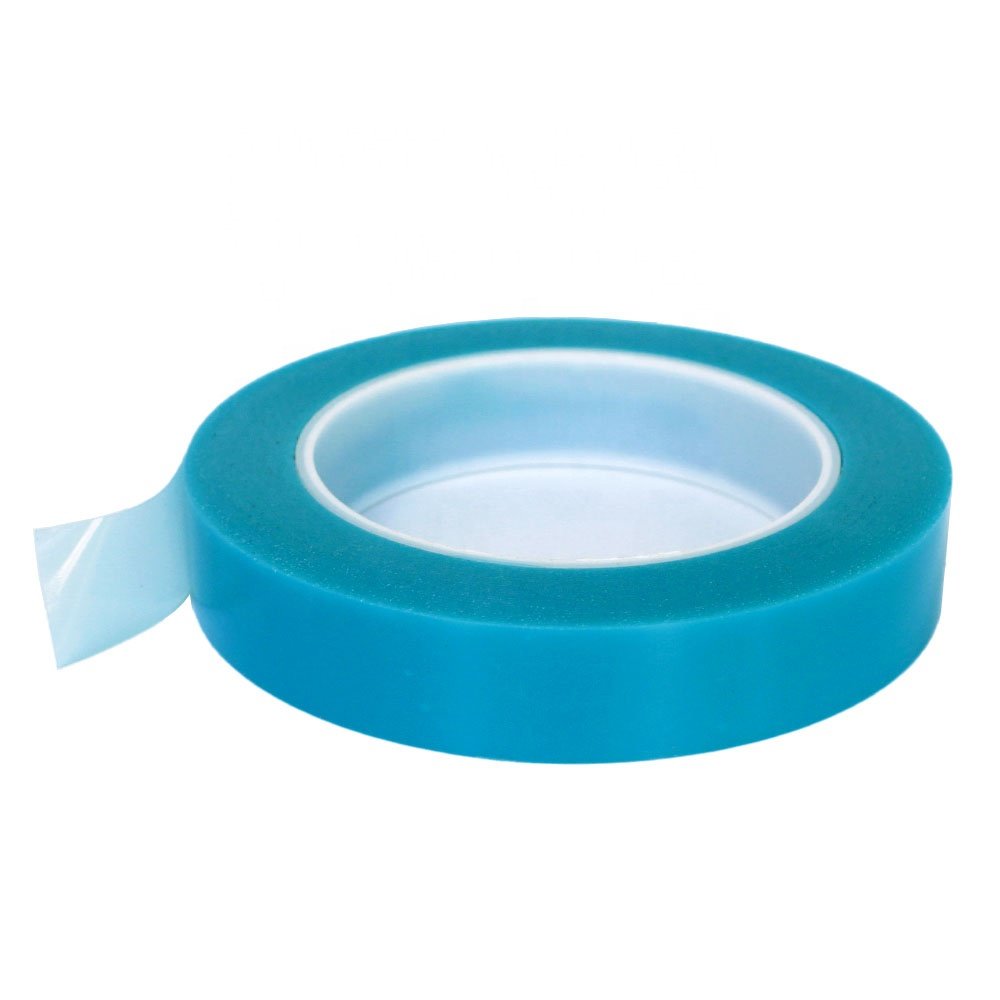 1- Recyclable Blue Color MOPP Film Base Material No Residual MOPP Strapping Self Adhesive Tape
