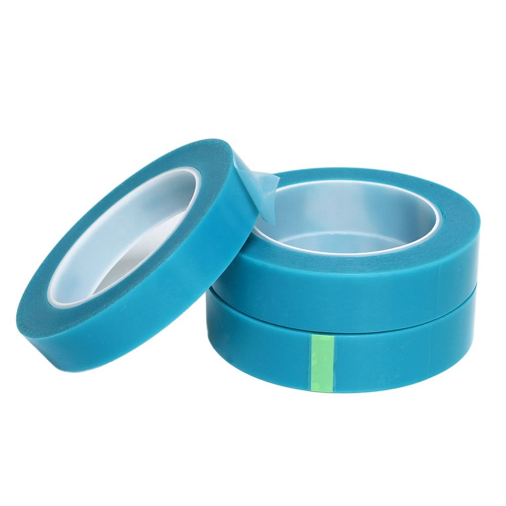 1- Recyclable Blue Color MOPP Film Base Material No Residual MOPP Strapping Self Adhesive Tape