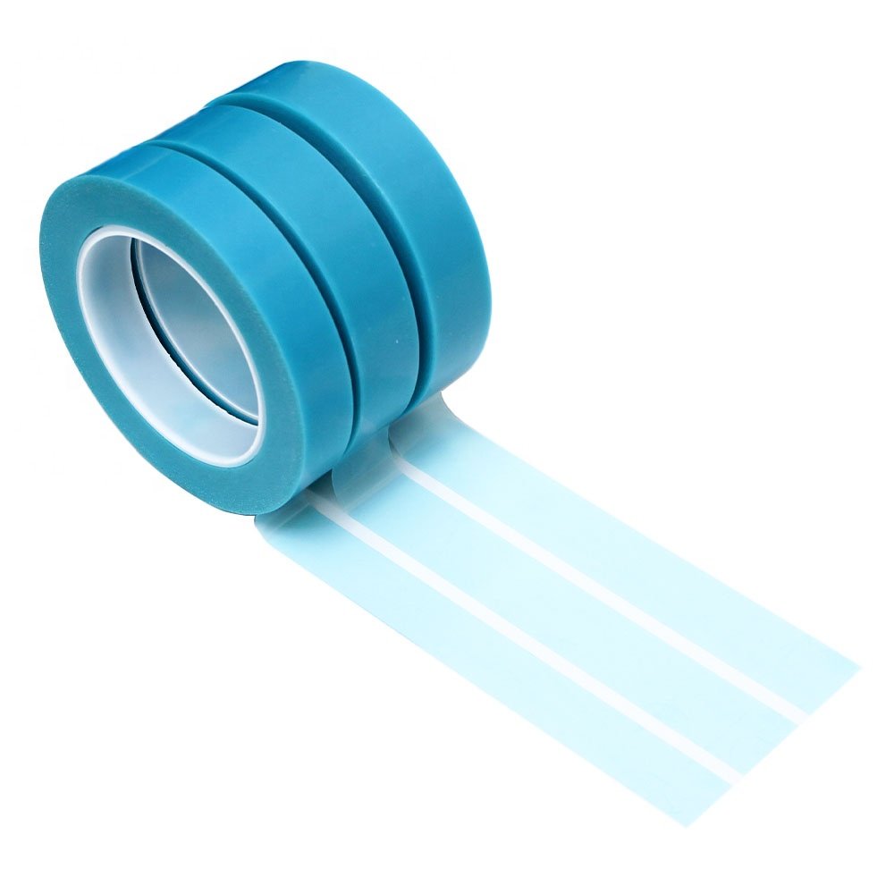 1- Recyclable Blue Color MOPP Film Base Material No Residual MOPP Strapping Self Adhesive Tape