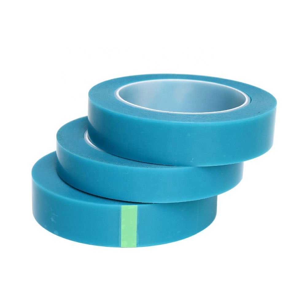 1- Recyclable Blue Color MOPP Film Base Material No Residual MOPP Strapping Self Adhesive Tape