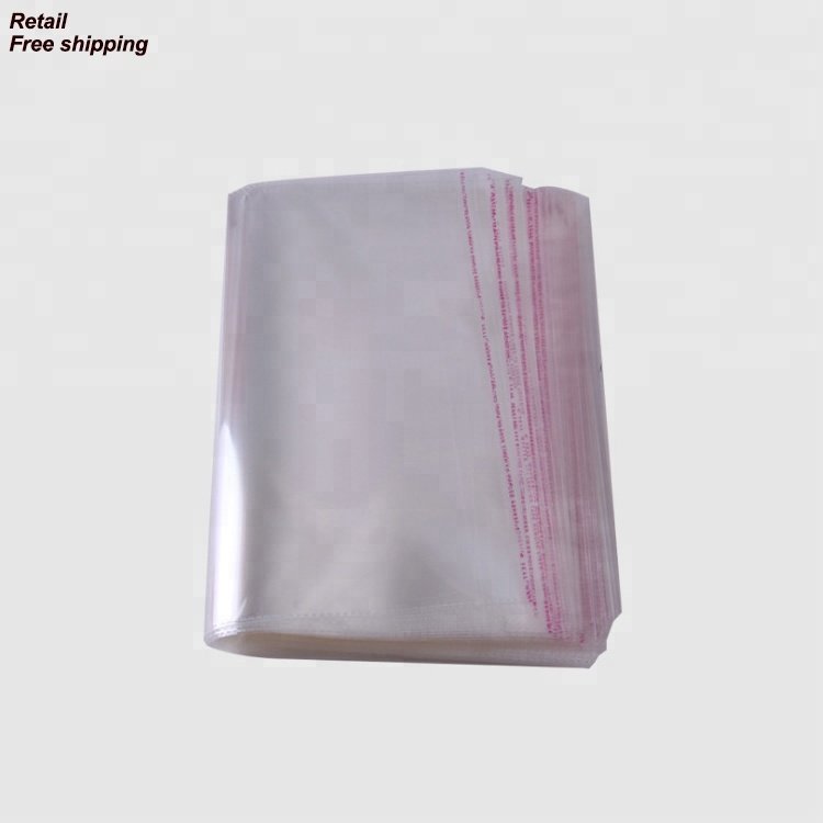 30*40CM Retailing Self Adhesive Bag OPP Clear Plastic Packaging Bags For Clothes@