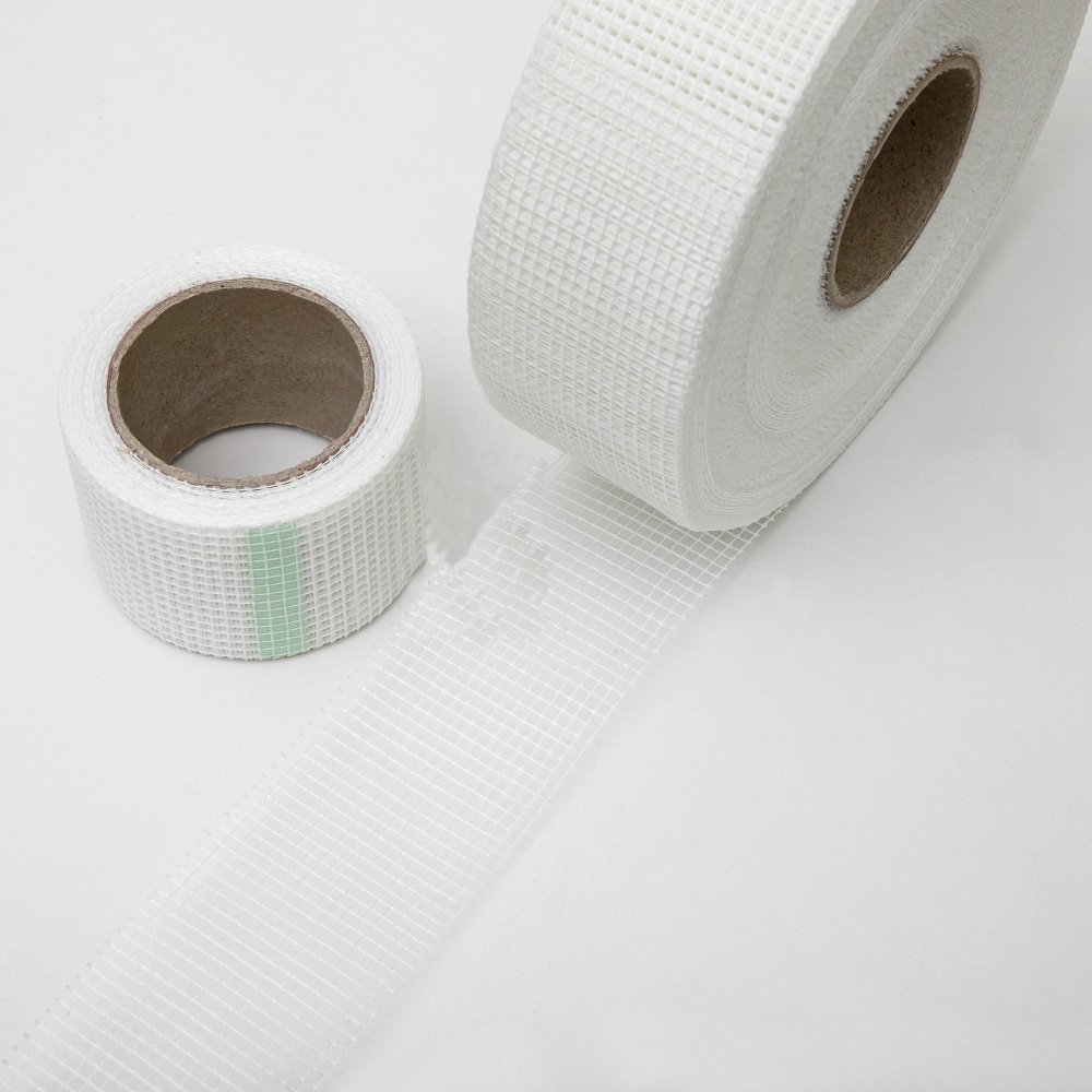 Reinforcement Restickable Corner Sealing Wall Covering Fiberglass Grid Self Adhesive Drywall Joint Mesh Tape