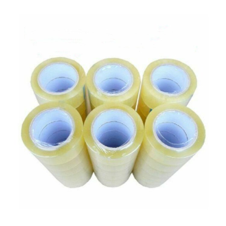 45Mm*100Yard 60Mm*100Yards 45U 45U In Stock Jumbo Roll Adhesive Bopp Packaging Tape