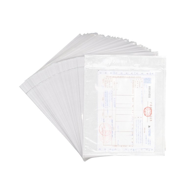 Mailing/Shipping Transparent Sealed Self-adhesive Packing List A4 A5 Envelopes Pouches Clear Adhesive Packing List Pouches