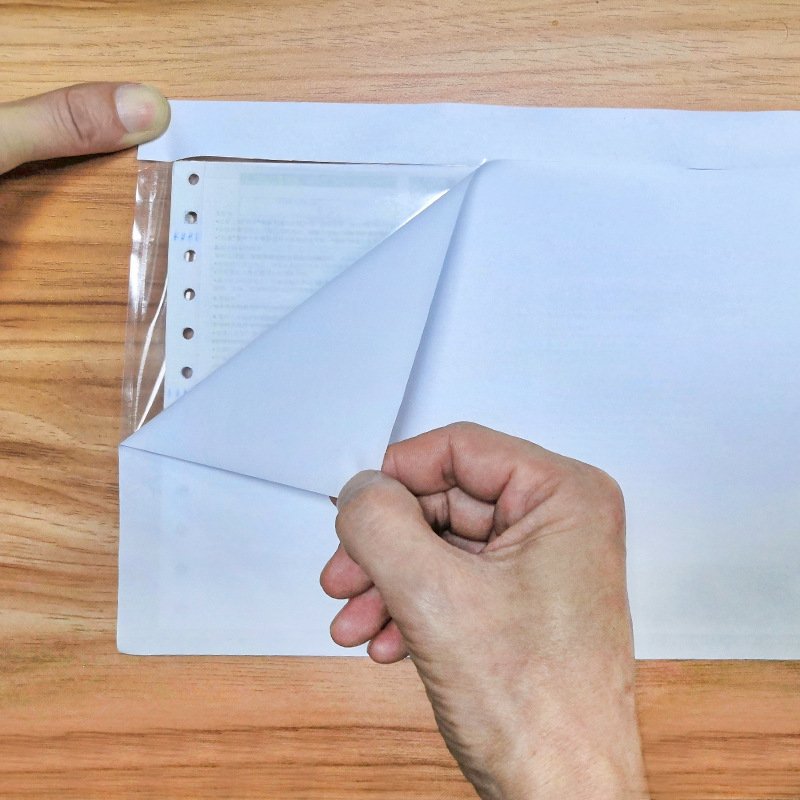 Mailing/Shipping Transparent Sealed Self-adhesive Packing List A4 A5 Envelopes Pouches Clear Adhesive Packing List Pouches