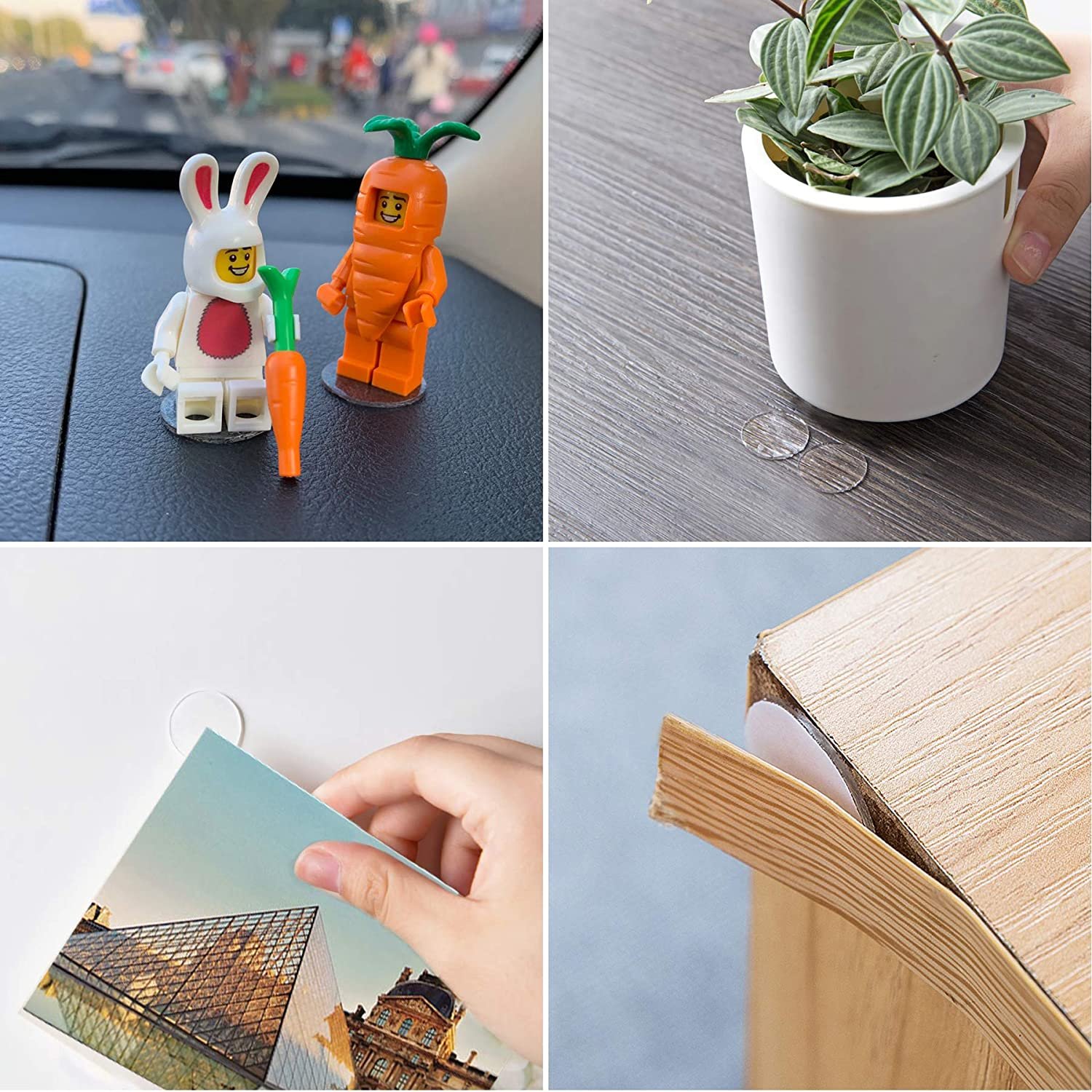 Transparent Double-Sided Tape Stickers Round Acrylic No Traces Adhesive Sticker Creative Super Sticky Waterproof Small Stickers