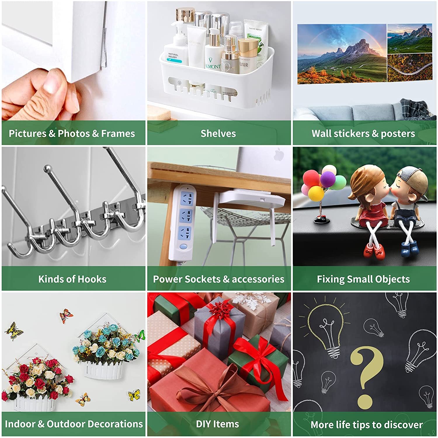Transparent Double-Sided Tape Stickers Round Acrylic No Traces Adhesive Sticker Creative Super Sticky Waterproof Small Stickers