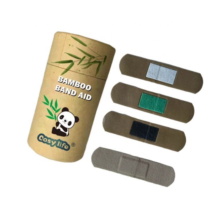 Wholesale Hypoallergenic Eco-Friendly Bamboo adhesive bandage for Sensitive Skin and First Aid Wounds