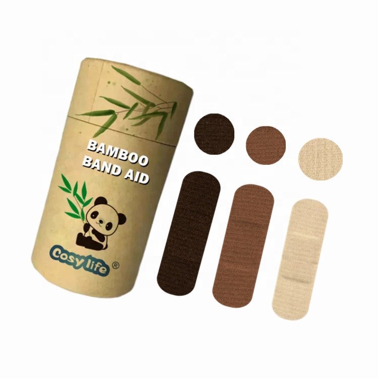 Wholesale Hypoallergenic Eco-Friendly Bamboo adhesive bandage for Sensitive Skin and First Aid Wounds