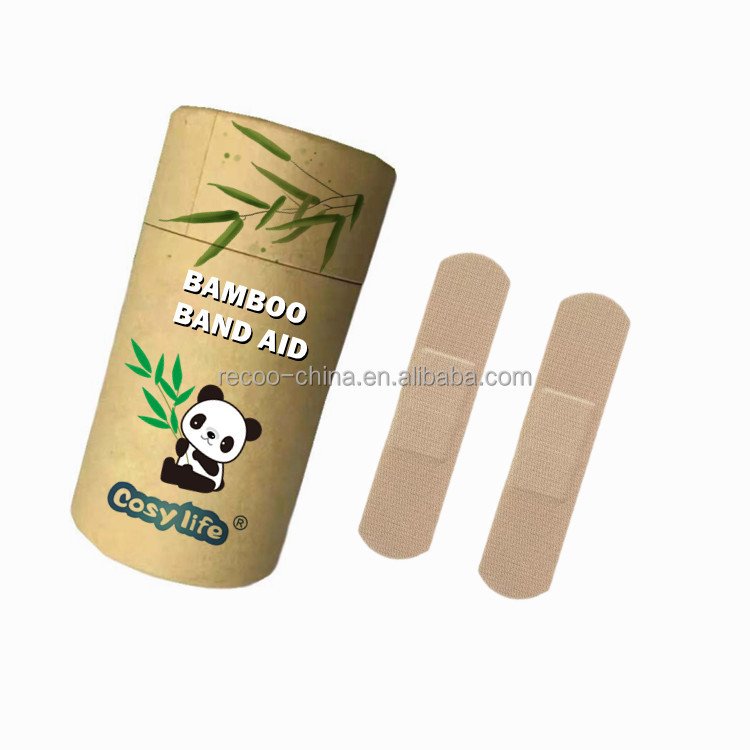 Wholesale Hypoallergenic Eco-Friendly Bamboo adhesive bandage for Sensitive Skin and First Aid Wounds