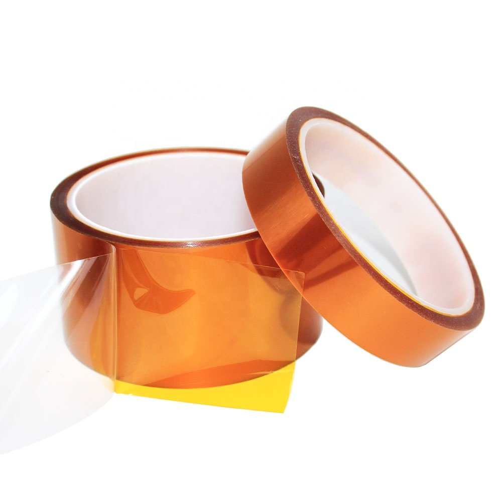 1- Polyimide Pi Film Double Sided Coated Silicone Glue Kaptons Self Adhesive Tape