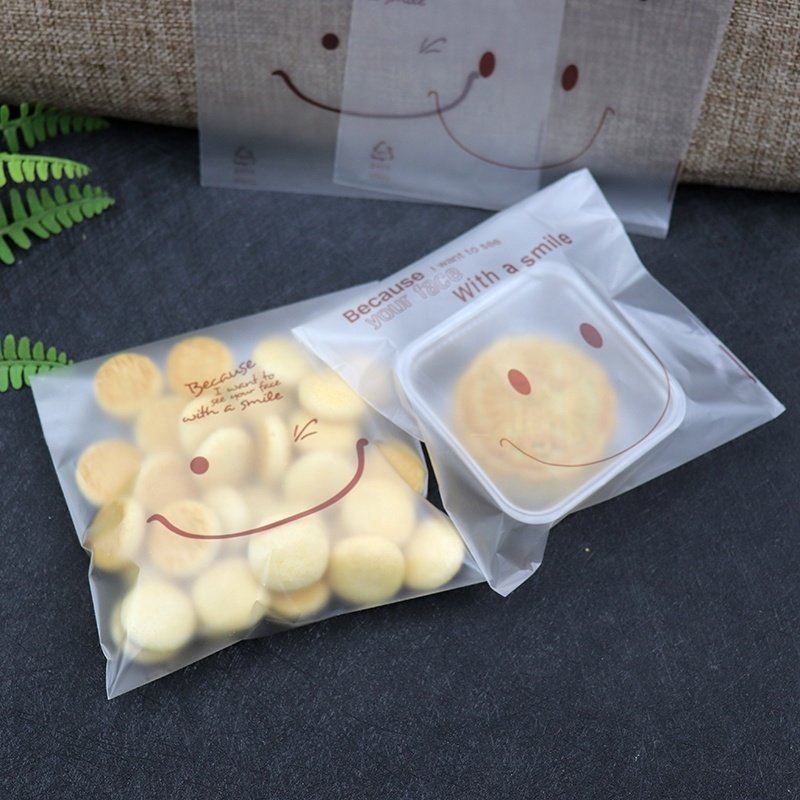 Custom Printing Food Packaging for Candy Bar Wrapper Self Adhesive Cookie Bag
