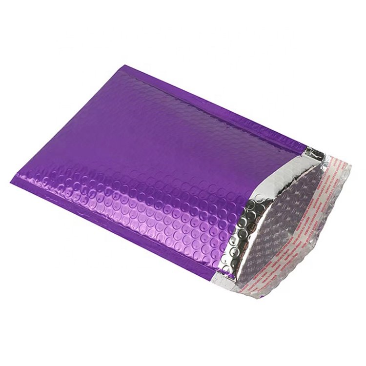 Wholesale Colored Poly Custom Printed Bubble Envelopes Self Adhesive Paper Shipping Bags Bubble Mailer Padded Envelopes custom p