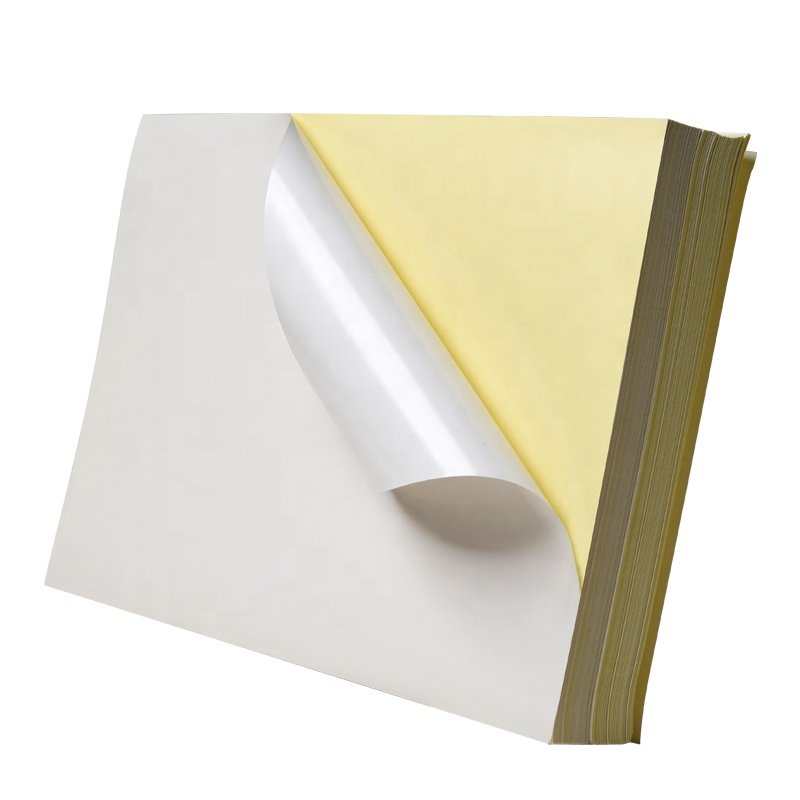 A4 Adhesive Label Glossy Sticker Paper 50 sheets In One Pack
