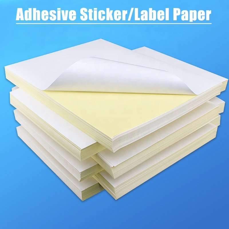 A4 Adhesive Label Glossy Sticker Paper 50 sheets In One Pack