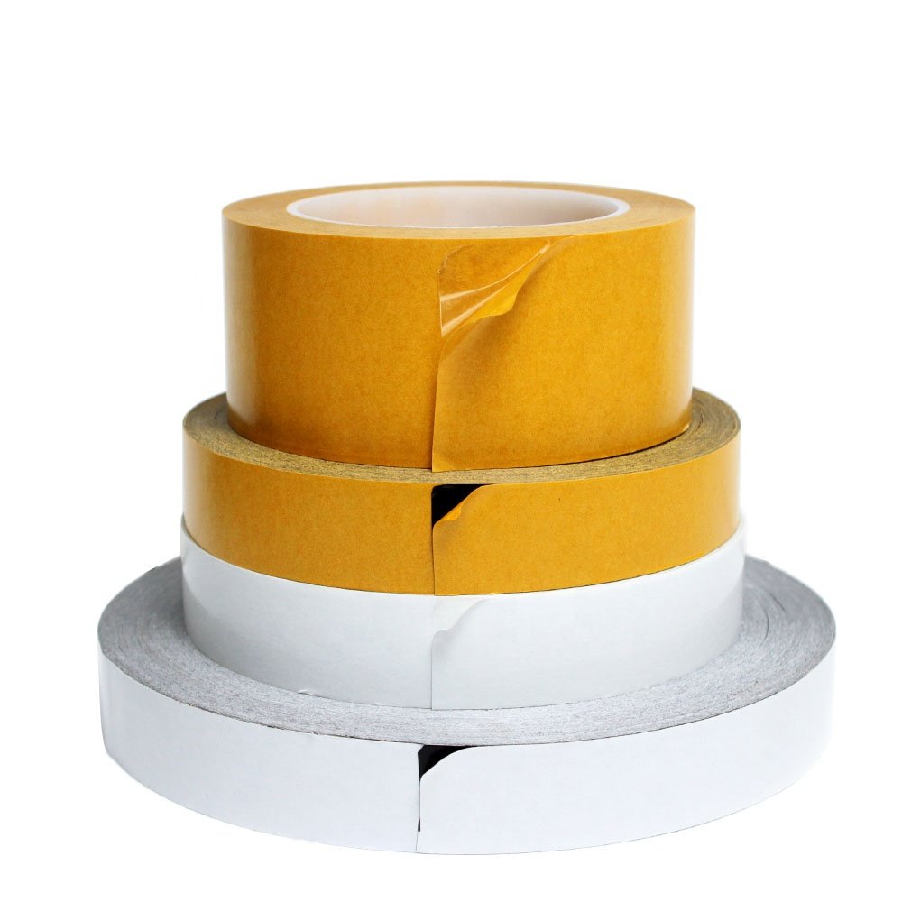 4- Recyclable Heat Resistant Thin Polyester PET Film Base Double Sided Self Adhesive Tape