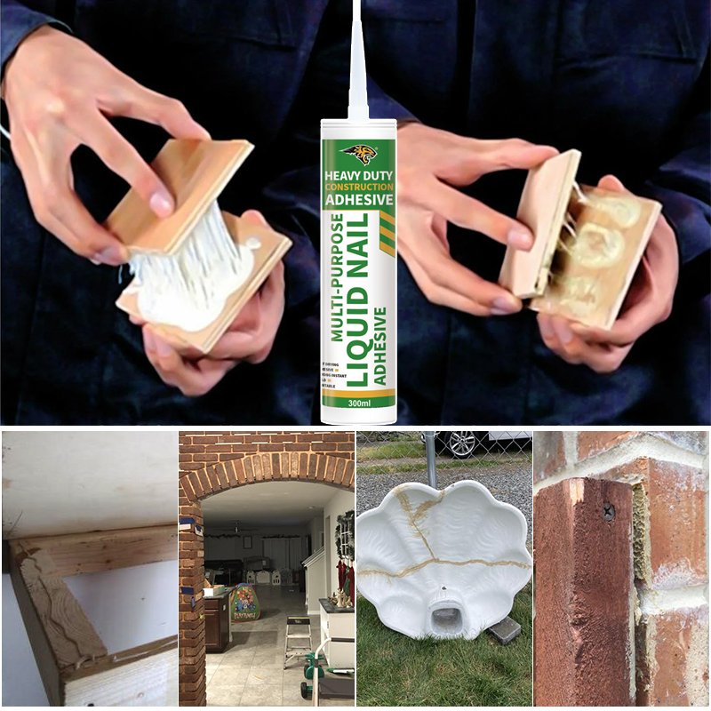 Tile adhesives & sealants door extension glue double sided nail clear adhesive material silicone sealant adhesive floor
