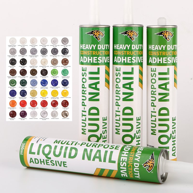Tile adhesives & sealants door extension glue double sided nail clear adhesive material silicone sealant adhesive floor