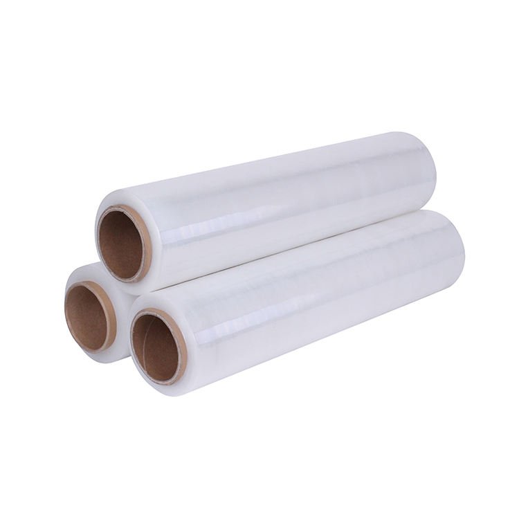 (rouleau Stretch Pallet Film Adhesive Plastic PE Free Transparent Moisture Proof Soft Packaging Film Stretch Wrap Casting Yalan