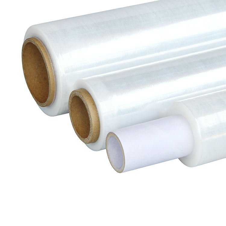 (rouleau Stretch Pallet Film Adhesive Plastic PE Free Transparent Moisture Proof Soft Packaging Film Stretch Wrap Casting Yalan