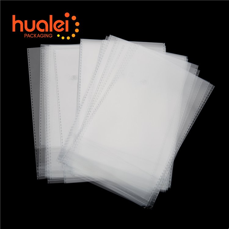 Printed Self Adhesive Seal Clothes Underwear Socks Clothing T-Shirt Candy Bread Clear Transparent Plastic Cpp Bopp Opp Oppbag