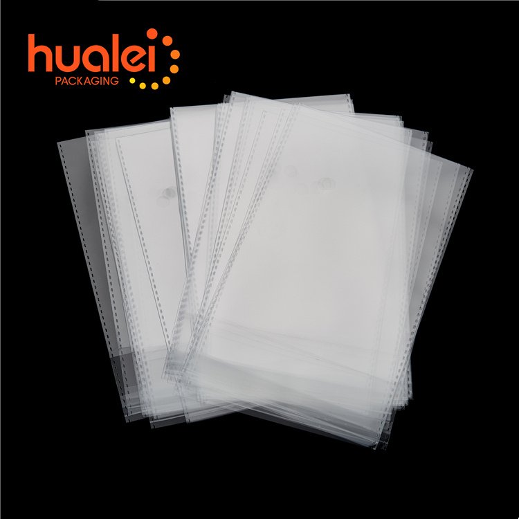 Printed Self Adhesive Seal Clothes Underwear Socks Clothing T-Shirt Candy Bread Clear Transparent Plastic Cpp Bopp Opp Oppbag