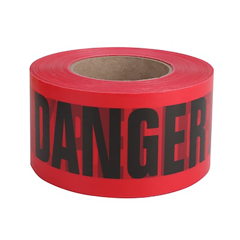 Custom Detectable Non Adhesive PE Electrical Roll Support Pvc Esd Road Floor Flagging Warning Marking Tape