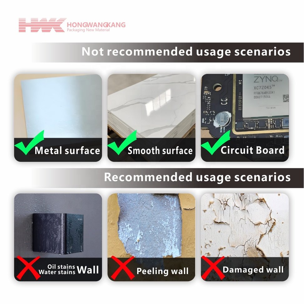 HWK Custom Size Highly Conductive Electrical Repairs Strong Adhesive Grounding EMI Shielding Copper Foil Tape for 3M