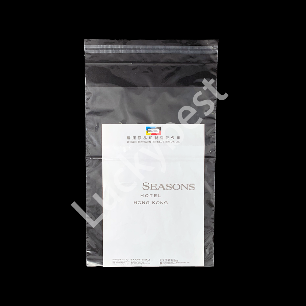 self-adhesive biodegradable custom logo transparent clear clothing food plastic packaging bag with adhesive tape for clothes