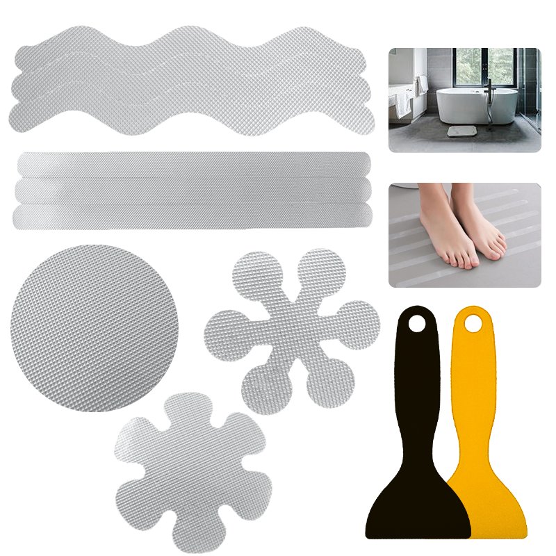 Guangdong manufacturer die cut anti slip tape transparent rubber double side tape adhesive anti slip tape