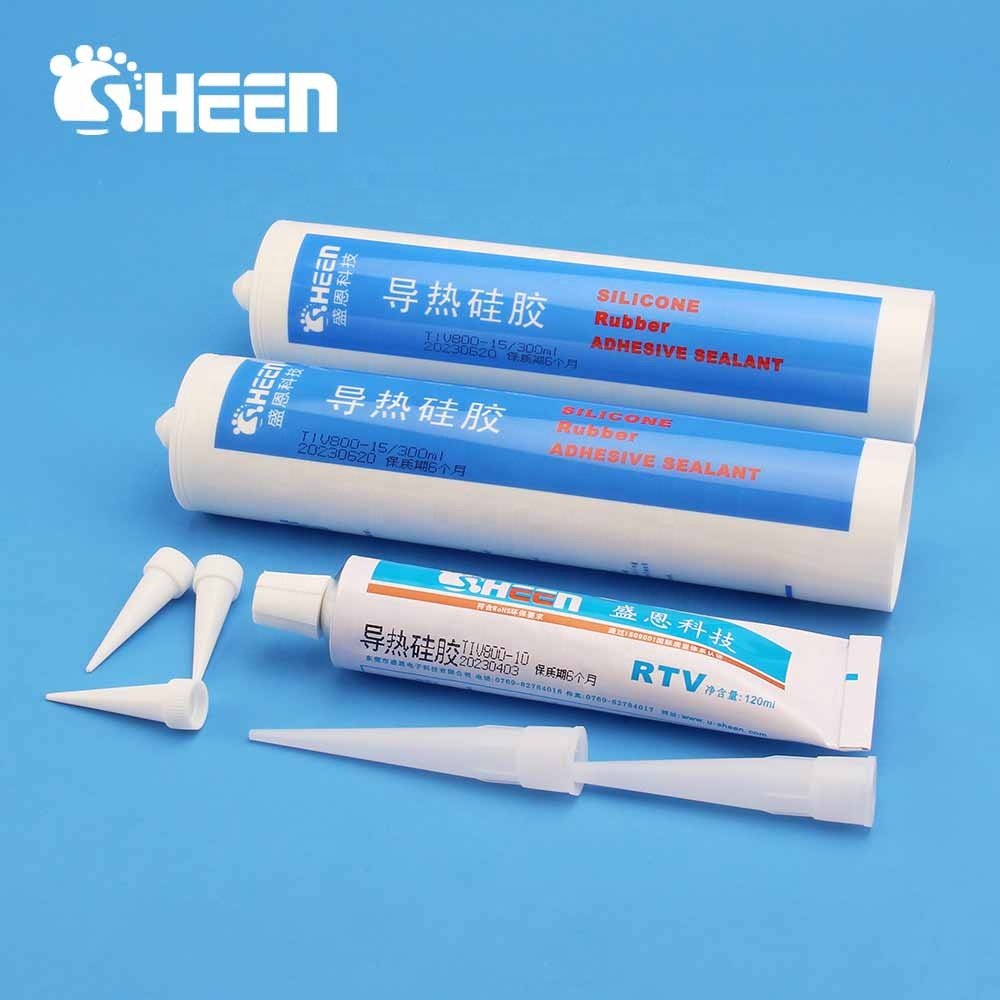 1.2W/mk silicone fast cured of laptop screen mobile phone thermal RTV adhesive