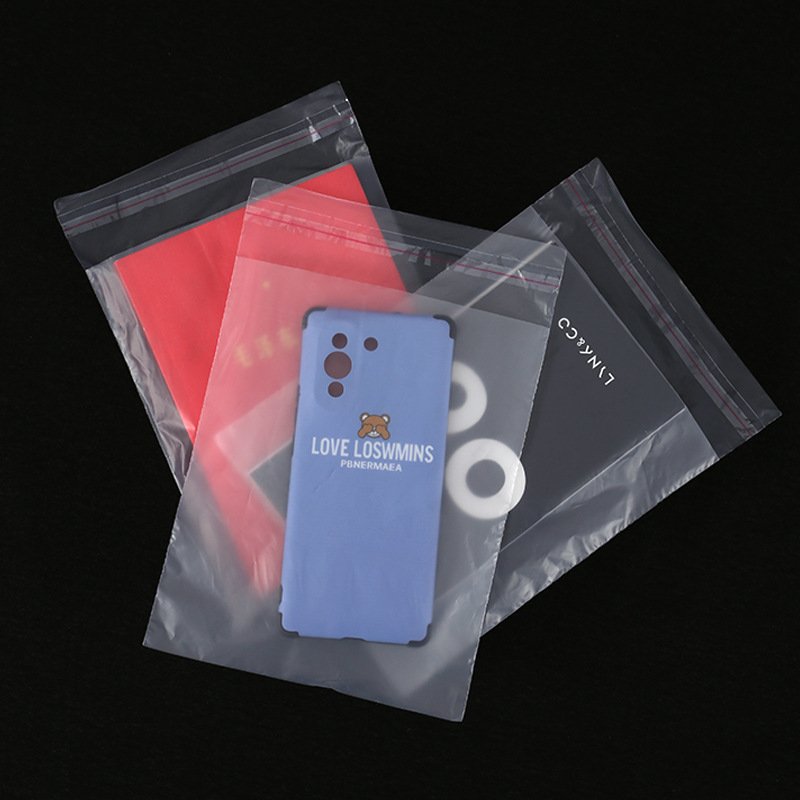 Wholesale Clear Self Seal Adhesive Cello Cellophane Resealable Plastic Opp Bag