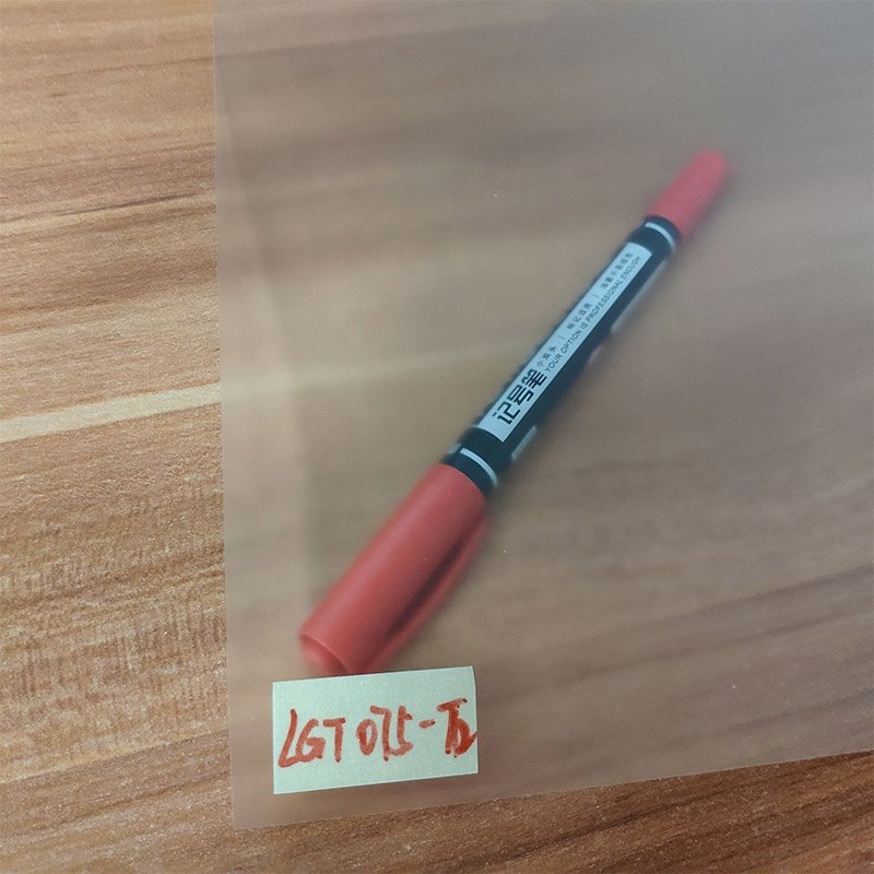 Custom 0.1mm 0.25mm plastic pc optical diffuser film Roll self adhesive led lamps light diffusion film for LGP LCD