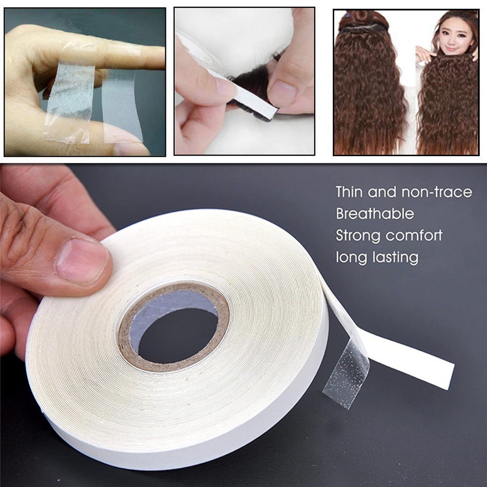 3yards roll walker tape Ultra Hold hair extension high quality double sided adhesive glue tape for wig lace closure