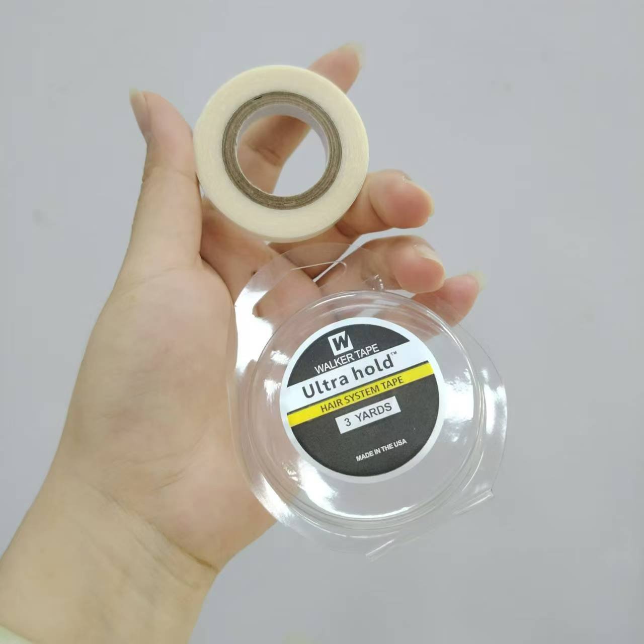 3yards roll walker tape Ultra Hold hair extension high quality double sided adhesive glue tape for wig lace closure
