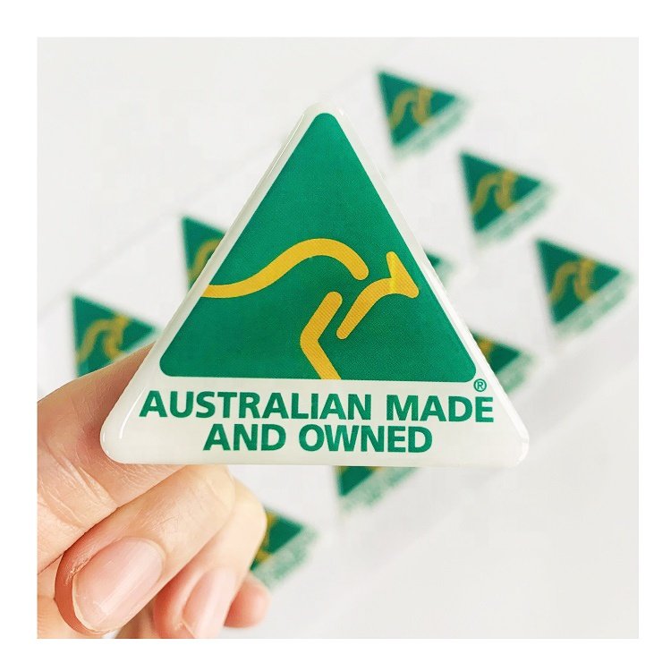 High Quality Custom Labels Printing Customized Clear Gel Logo Sticker 3D Soft Epoxy Resin Dome Sticker