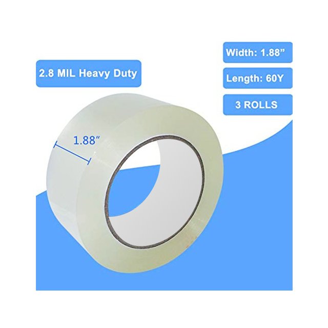 Guangdong Yalan Clear BOPP Waterproof Adhesive Roll Custom Logo Printed OPP Packing Tape Water Activated