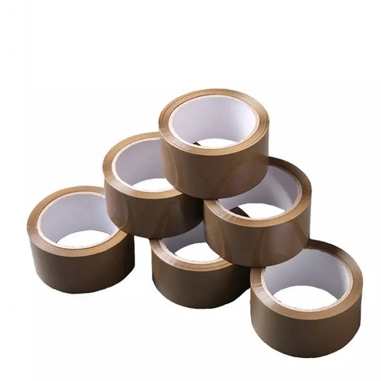 48mm Width 66m Length Strong Adhesive Box Packaging Brown Carton Sealing Tape