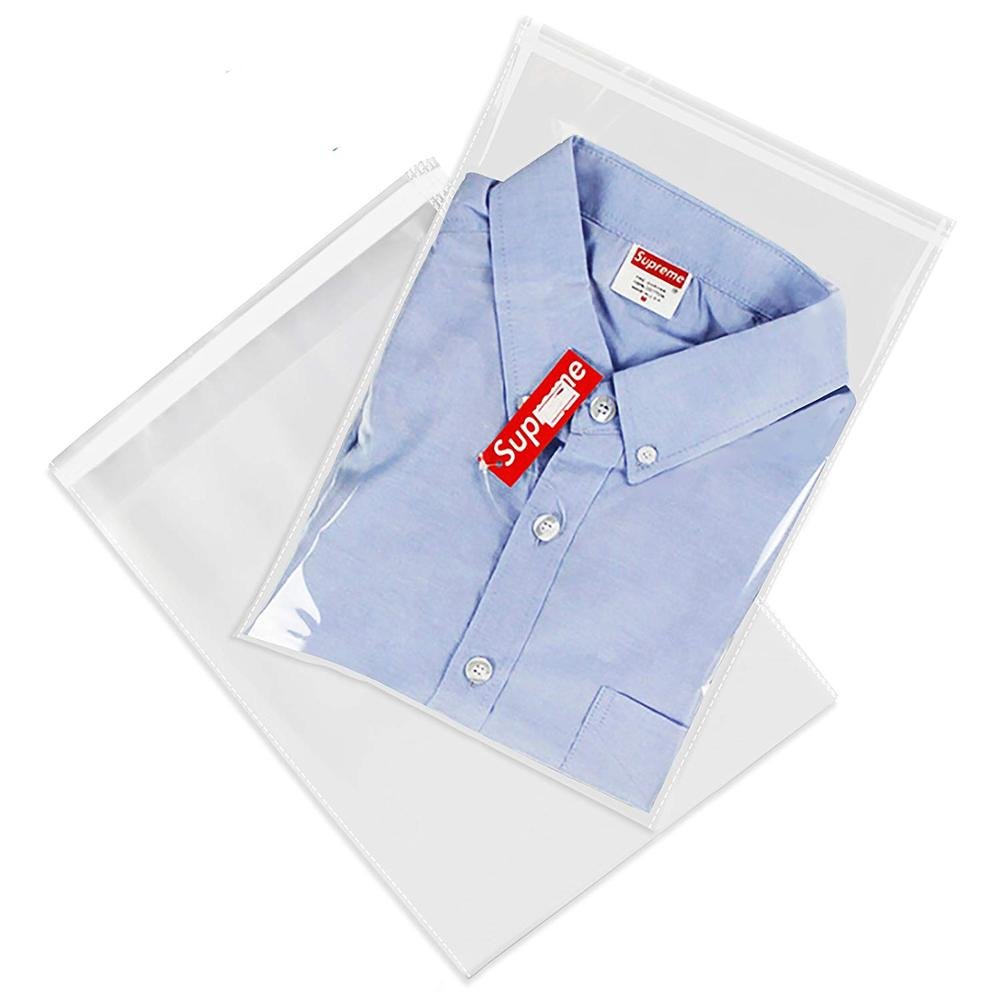 Resealable Cellophane Bags Self Sealing Bags Plastic Packing Self Adhesive Bag for Shirt