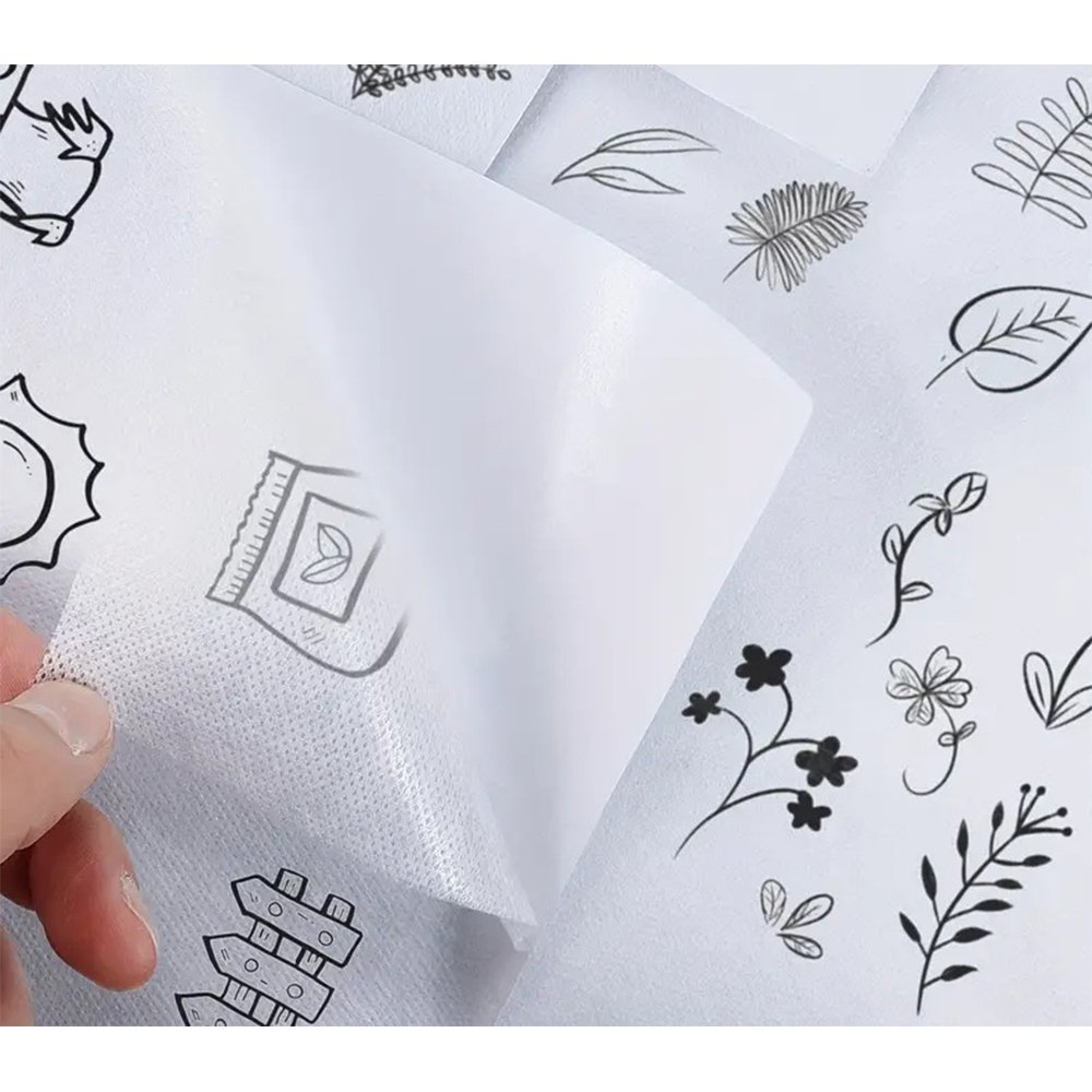 Water-Soluble Stabilizer and Adhesive Embroidery Paper Water Soluble Stabilizer for Embroidery