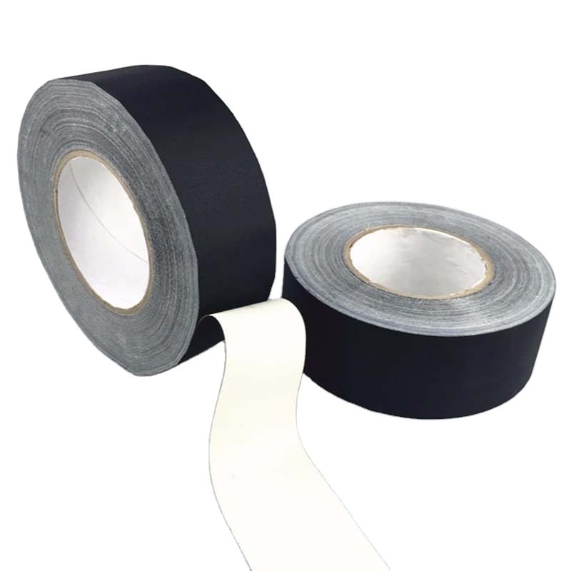 Hotmelt glue Free sample Matte Cloth No Residue Gaff Fabric Gaffers good adhesive Matt Gaffer Tape